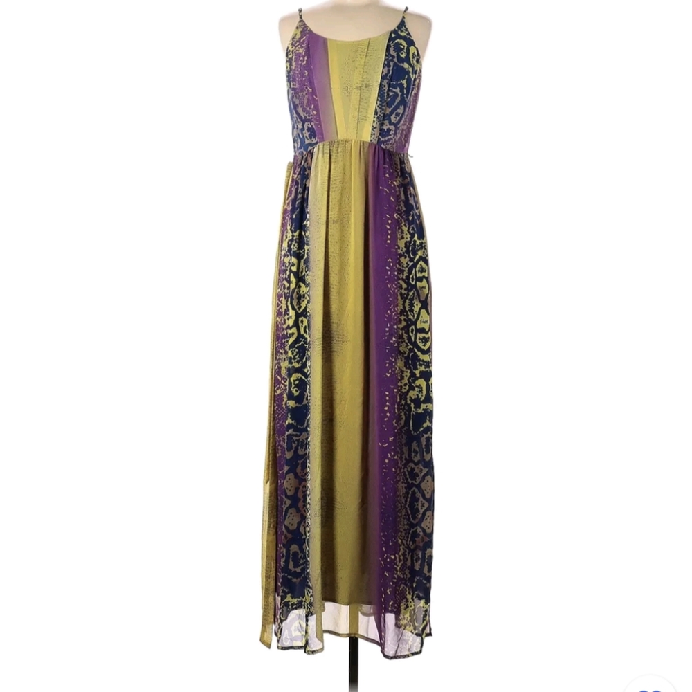 Charlie Jade Women Purple Casual Dress M